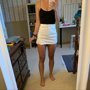 White Missguided Skort